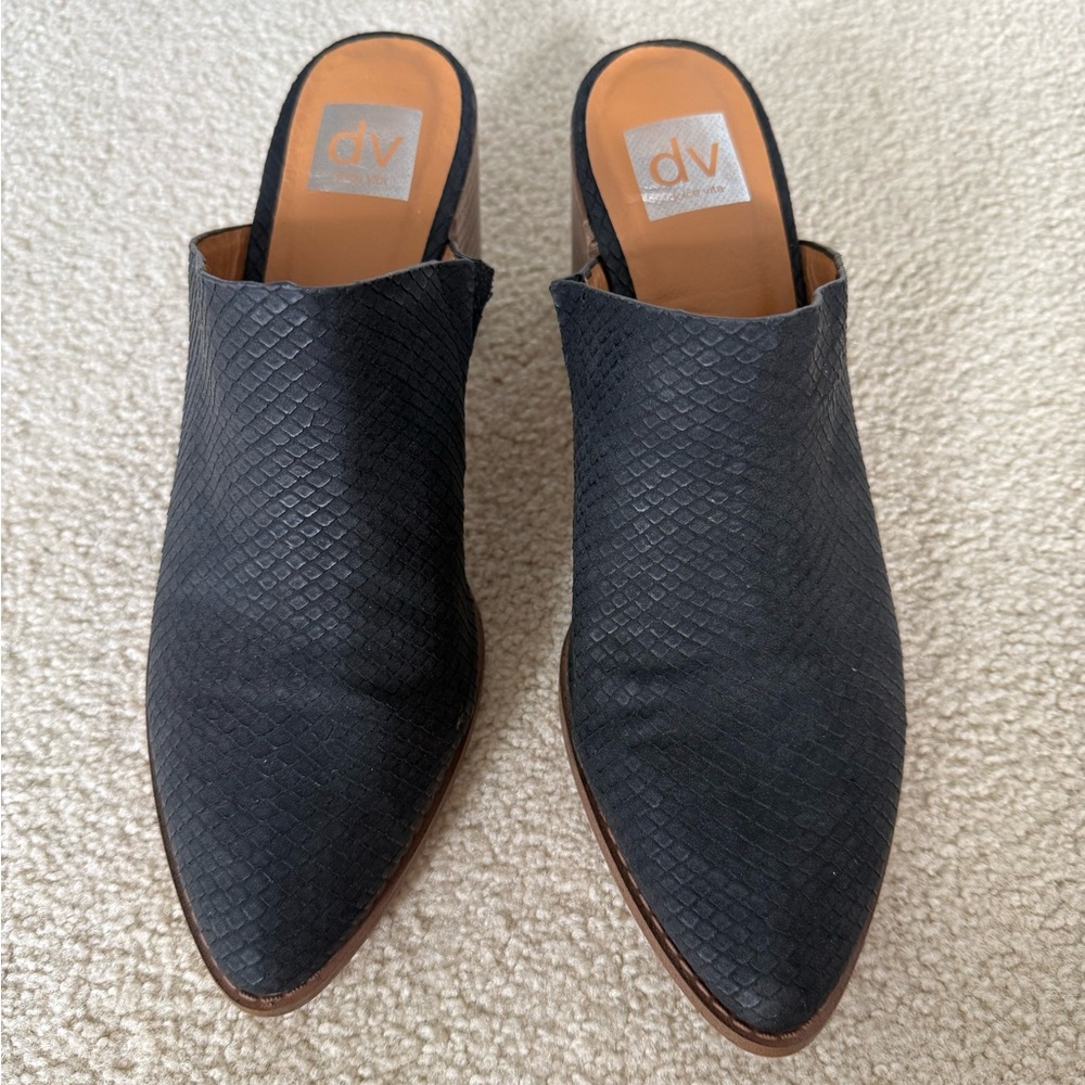 DV by Dolce Vita Black Tendle Mule